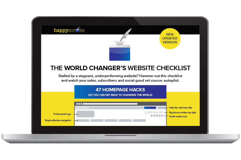 World Changer Checklist Preview